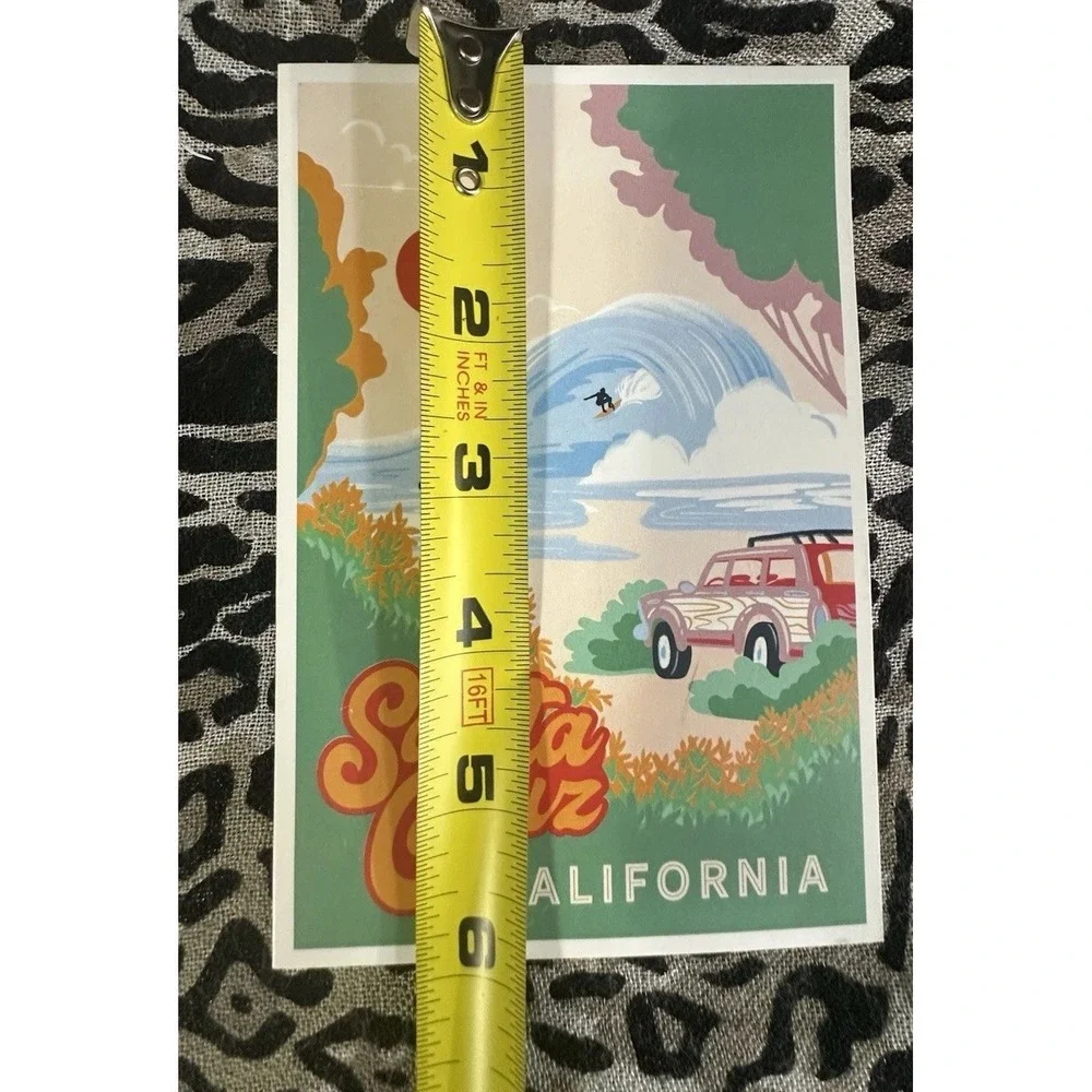 Santa Cruz, California Postcard Secret Surf Spot Collection Beach Surf Wave!